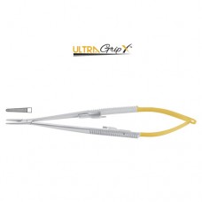 UltraGripX™ TC Micro Needle Holder Straight - With Lock Stainless Steel, 18 cm - 7" UltraGripX™ TC Micro Needle Holder Straight - With Lock Stainless Steel, 18 cm - 7"